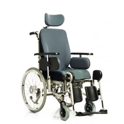 Manual wheelchair - OPTIMA 550 - Nuova Blandino - indoor / reclining / height-adjustable