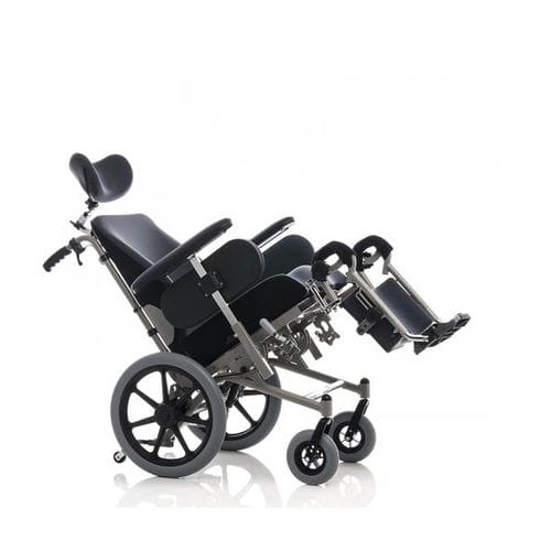 Electric wheelchair - OPTIMA E - Nuova Blandino - passive / indoor / reclining