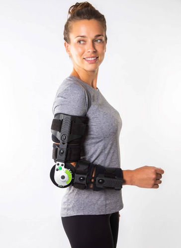 Elbow orthosis - 12-0060 series - Orthobroker - articulated