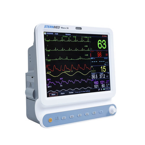 Compact multi-parameter monitor - Macs 30 - SternMed - bedside / trolley-mounted / ECG