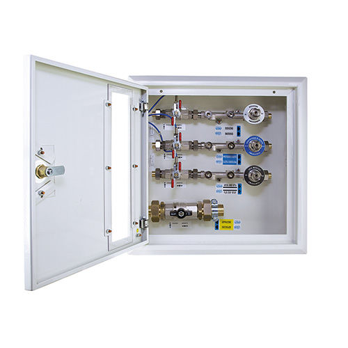 Pressure control unit - QCG series - STM - Sistemi Tecnologie Medicali - for medical gas plants / emergency equipment