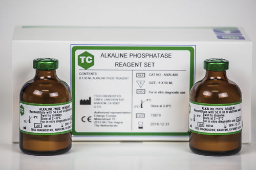 Solution reagent - A505-400 - Teco Diagnostics - blood sample / for clinical chemistry / powder