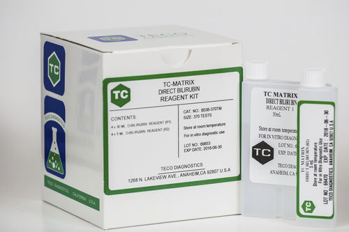 Solution reagent kit - B538-370TM - Teco Diagnostics - blood sample / for clinical chemistry / bilirubin