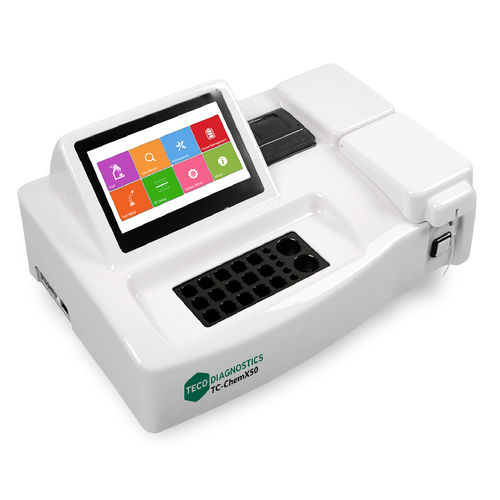 Semi-automatic biochemistry analyzer - TC-ChemX50 - Teco Diagnostics - benchtop / compact / blood