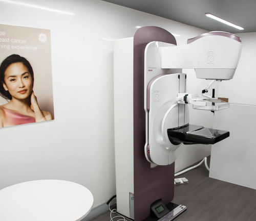 Mammography mobile radiology room - toutenkamion