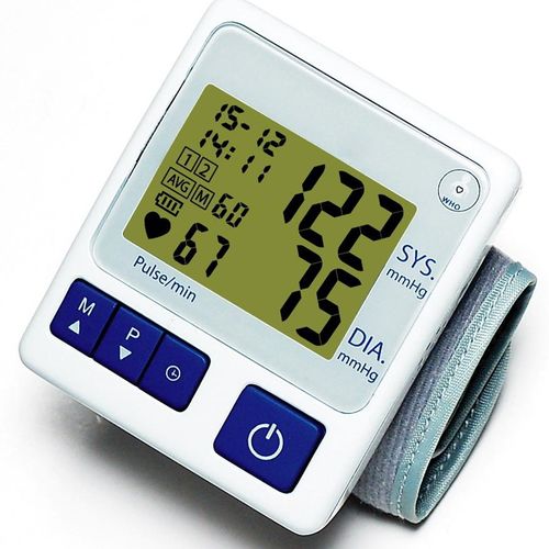 Automatic blood pressure monitor - DW-806 - Truly Instrument Limited - oscillometric / wrist / with built-in cuff