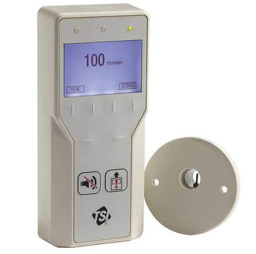 Fume hood monitoring device - FHM10-01 - TSI - temperature / flow / digital