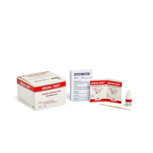 Tumour detection detection kit - Turklab Tibbi Malzemeler San. Tic. A.S. - hemoglobin / hydrogen peroxide / blood