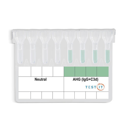 Blood typing test kit - TG116 - Turklab Tibbi Malzemeler San. Tic. A.S. - serum / plasma