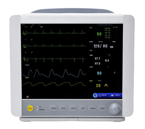 Compact multi-parameter monitor - E12 - Yonker - portable / ECG / RESP
