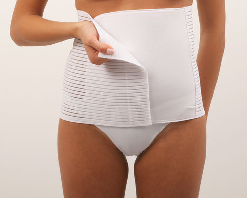 Abdominal support belt - REDILOMBAR® - Yanga - adult / soft / white
