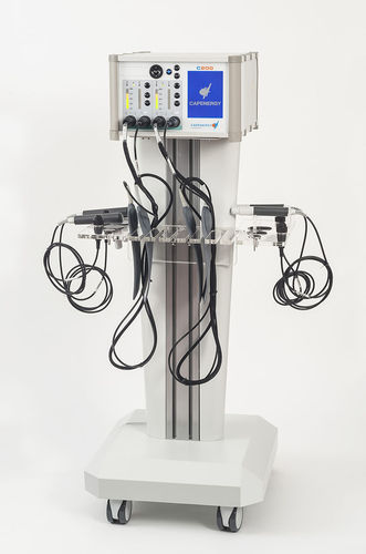 Tecar therapy unit - C - 200 - Capenergy Medical - trolley-mounted / 2-channel