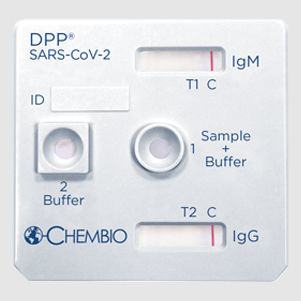 Rapid respiratory disease test - DPP® - Chembio Diagnostic Systems, Inc. - IgG / IgM / SARS-COV-2