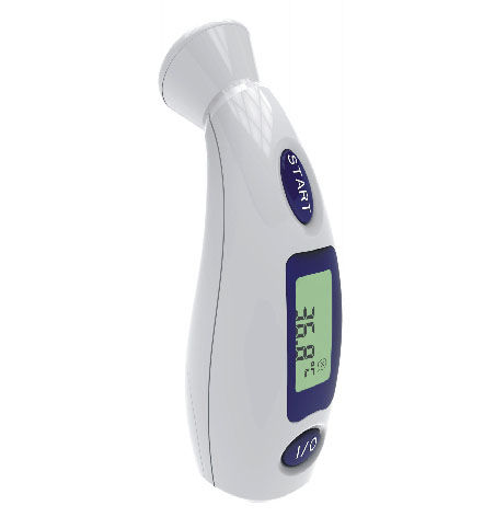 Fever thermometer - FR100 - COMBEI TECHNOLOGY CO.,LTD - electronic / forehead / with audible signal