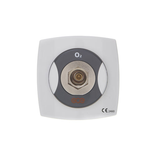 DIN outlet - MEDIUNIT  - GCE Group - for medical gas pipeline systems / medical gas