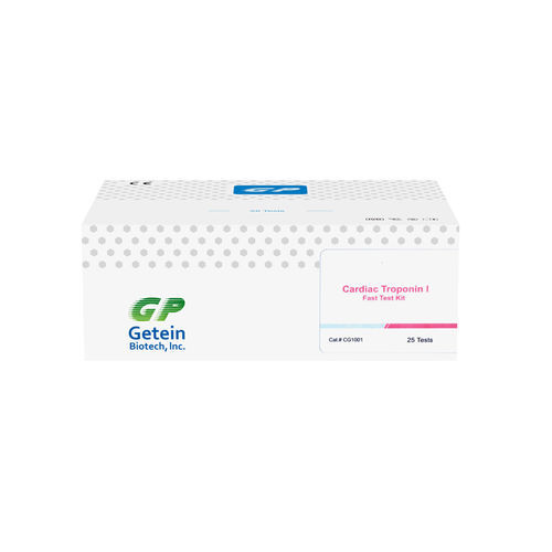 Rapid myocardial infarction test - CG 2001 - Getein Biotech Inc. - cTnI / blood / serum