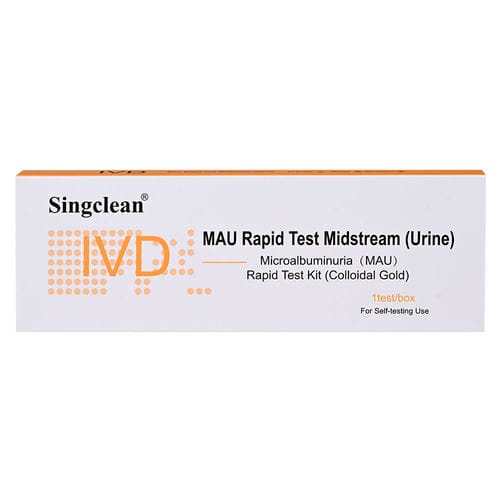 Rapid kidney disease test - MAU001 - Hangzhou Singclean Medical Products - protein / albumin / microalbuminuria