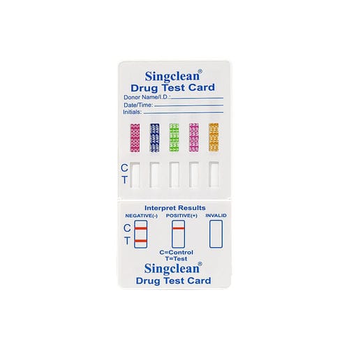 Home use rapid test - DOA002 - Hangzhou Singclean Medical Products - for abused drugs / for marijuana / for cocaïne