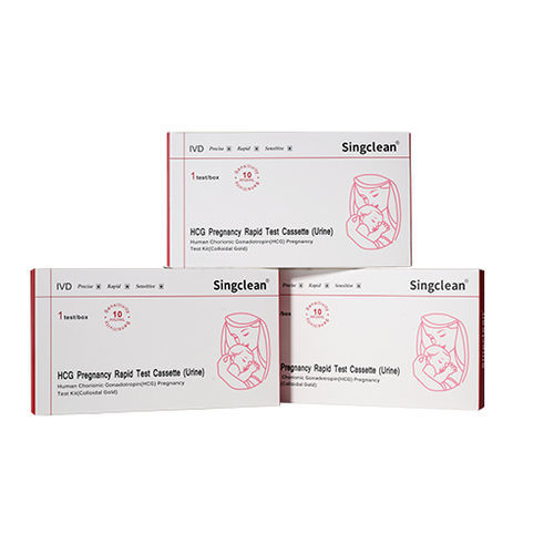 Pregnancy test kit - Hangzhou Singclean Medical Products - hCG / urine / immunoassay