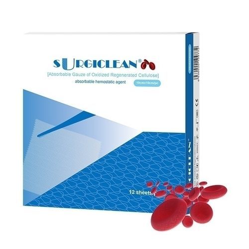 Knitted strip hemostatic agent - SB003 - Hangzhou Singclean Medical Products - cardiovascular surgery / orthopedic surgery / ENT surgery