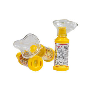Inhalation chamber with mask - Dosechamber™ - Heltman Medikal AS 