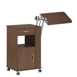 Bedside table with wardrobe - verona 310 - Hermann Bock GmbH Pflegebetten und Objekteinrichtung  - modular / with integrated over-bed table / on casters