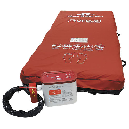 Hospital bed mattress - OptiCell 4 PRO V2 - Järven - alternating pressure / low air loss / 80x200 cm