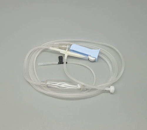 PVC infusion set - Jianxi Sanxin Medtec Co., Ltd.  - with stopcock / with drip chamber