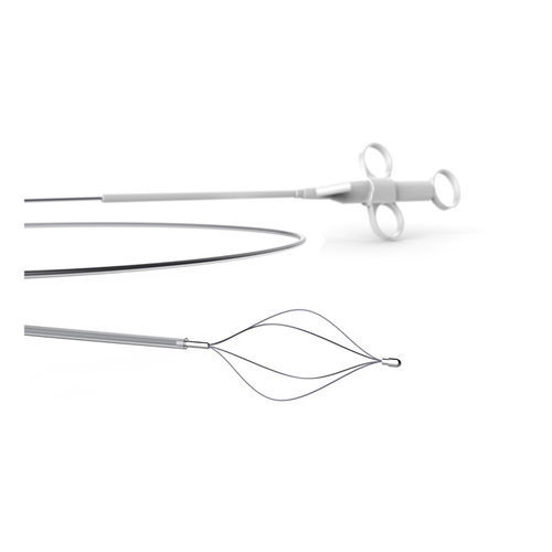 Biliary stone extraction endoscopic basket - JHY-BAS series - JIUHONG Medical Instrument - helical