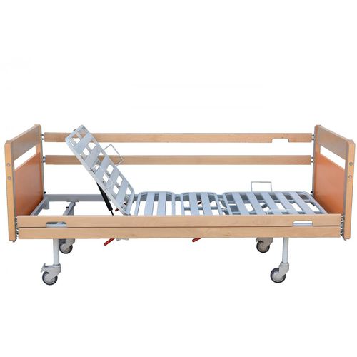 Home care bed - N2 - R - FIX - KOVAL - manual / fixed-height / on casters