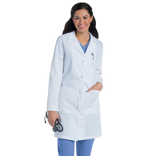 Women's medical coat - 3172 - Landau Uniforms - cotton / white