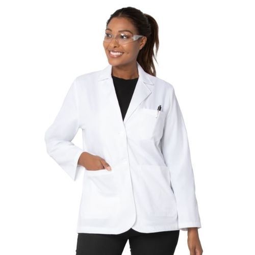 Women's medical coat - 3230 - Landau Uniforms - polyester / cotton / white