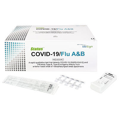 COVID-19 rapid test - Status™ - LifeSign PBM - flu / for antigens / SARS-COV-2