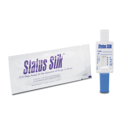 Abused drug test kit - Status Stik - LifeSign PBM - for drugs / urine