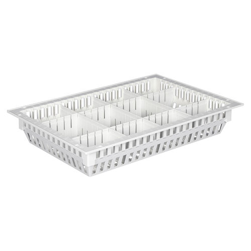ABS basket - 116410-10100 - MATTTEO - stackable / modular / perforated