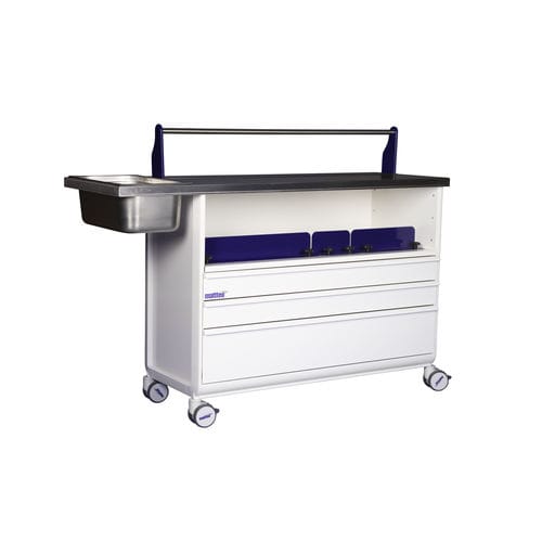 Medical trolley - S222668 - MATTTEO - for general purposes / cast / with drawer
