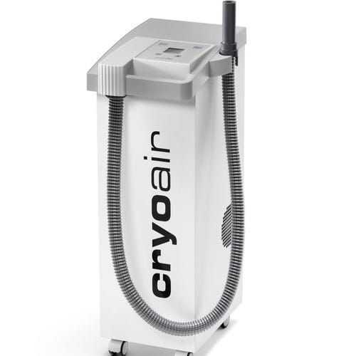 Cryotherapy unit - cryoair mini - MECOTEC - trolley-mounted