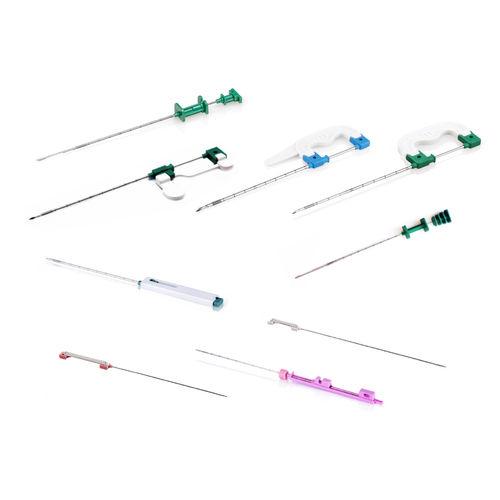 Soft tissue biopsy needle - UNIMED - Medax - sterile / echogenic / reusable