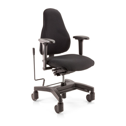 Office chair with armrests - Mobility 5100 Small - Score BV - on casters / with footrest / height-adjustable