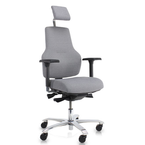 Office chair with armrests - Large - Score BV - on casters / height-adjustable
