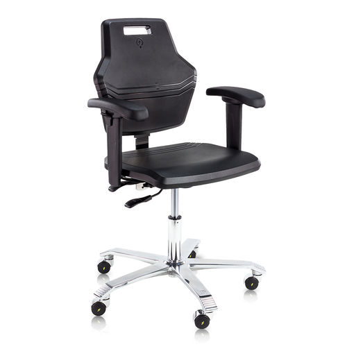 Laboratory chair - Pro 4400 ESD - Score BV - for clean rooms / with armrests / on casters