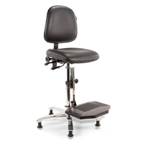Laboratory chair - Ergo 2308 ESD - Score BV - for clean rooms / with armrests / on casters