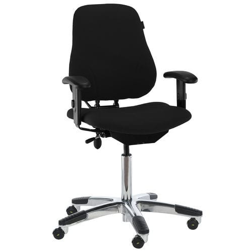 Laboratory chair - 5000 fortified ESD - Score BV - with armrests / on casters / height-adjustable