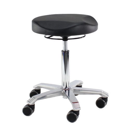 Healthcare facility stool - 6300 ESD ergo shape - Score BV - medical / height-adjustable / on casters