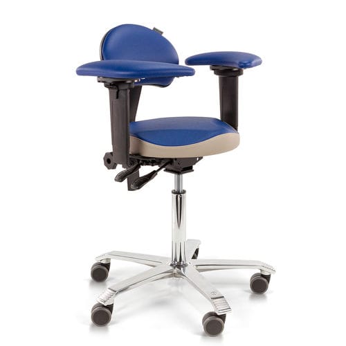 Healthcare facility stool - Ergo Support - Score BV - laboratory / medical / height-adjustable