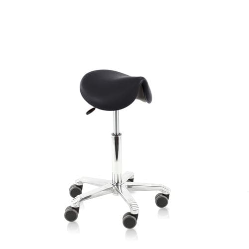 Healthcare facility stool - 6500F - Score BV - medical / height-adjustable / on casters