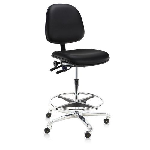Clean room chair - Ergo 2302  - Score BV - adult / with armrests / with high backrest