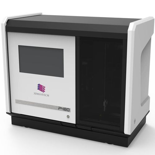 Microscope slide scanner - Pannoramic 480 - 3DHISTECH Ltd. - with barcode reader / high-resolution / multilayer