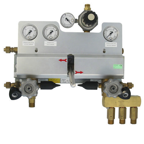 Medical gas manifold - T2m50 RM - CAHOUET S.A. - automatic / manual / change-over
