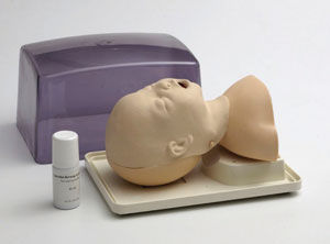 General care training manikin - ERTUNÇ ÖZCAN - anatomy / intubation / baby